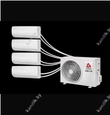 Мульти -сплит система Chigo COU2-36HFN4/CMS-9k-181-white (4ШТ) на четыре комнаты
