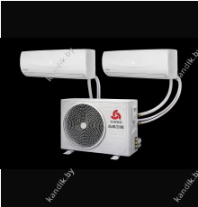 Мульти -сплит система Chigo COU2-18HFN4/CMS-9k-181-white (2ШТ) на две комнаты