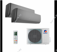 Мульти-сплит система GREE GWH09AGCXB-K6DNA4F/I X 2 / GWHD(14)NK6OO (LCLH) Pular Black