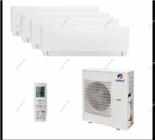 Мульти-сплит система GREE GWH09AGAXA-K6DNA4C/I X 4 / GWHD(36)NK6LO(LC)(LH)
