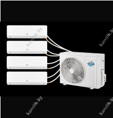 Мульти сплит система Kinghome KWHD(28)NK6OO /KWH09AWAXB-K6DNA3B/I (4 шт) На четыре комнаты.