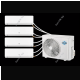 Мульти сплит система Kinghome KWHD(28)NK6OO /KWH09AWAXB-K6DNA3B/I (4 шт) На четыре комнаты.