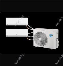 Мульти сплит система Kinghome KWHD(18)NK6OO /KWH09AWAXB-K6DNA3B/I (2 шт) На две комнаты.