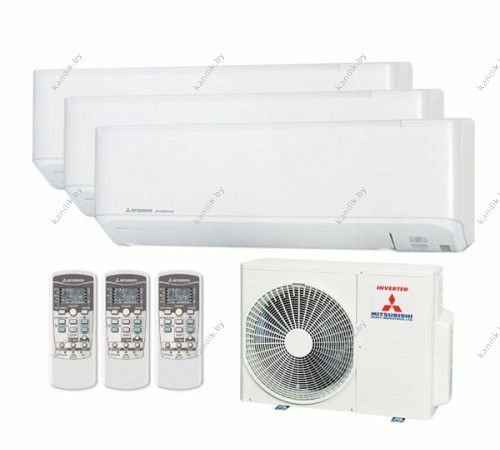 Наружный блок Mitsubishi Heavy SCM60ZM-S 6.0 кВт Внутренние блоки SKM20ZSP-S/1 2.0 кВт 3шт