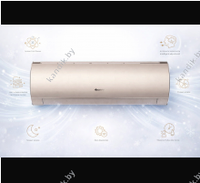 Кондиционер Gree Lyra Inverter R32 GWH18ACC-K6DNA1F (шампань)