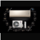 Кондиционер Gree Airy inverter R32 GWH09AVCXB-K6DNA1B (шампань)