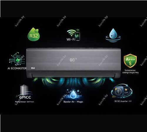 Кондиционер MDV Infini Loft ERP Inverter MDSALF-12HRFN8/MDOALF-12HFN8